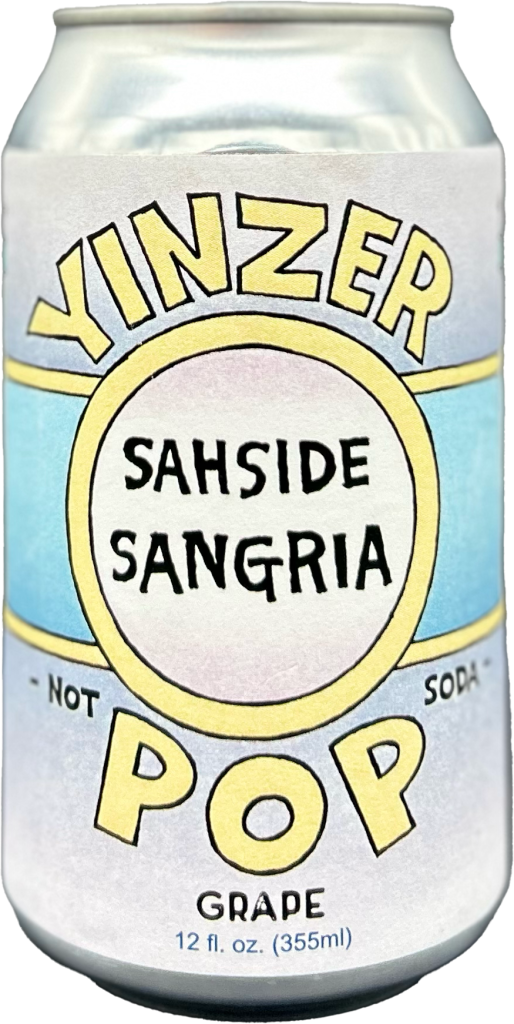 Yinzer Sahside Sangria Pop Not Soda Grandpa Joes Candy Shop