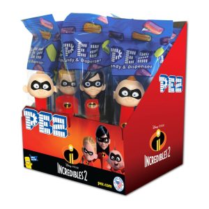 2 PEZ Candy & Dispenser Disney Pixar Die Unglaublichen The Incredibles  OVP 
