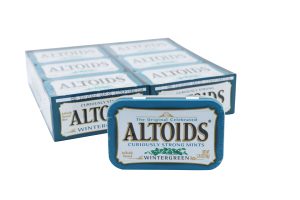 Altoids Curiously Strong Mint Wintergreen, 1.76oz Tin