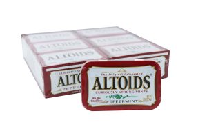 Altoids Curiously Strong Mints Peppermint, 1.76oz Tin