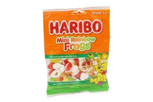 Haribo Mini Rainbow Frogs 5oz Bag