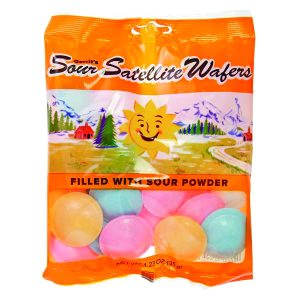 Satellite Wafers Sour Peg Bag, 1.23oz