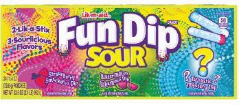 Fun Dip Sour Three Flavor Pack - Grandpa Joe's Candy Shop