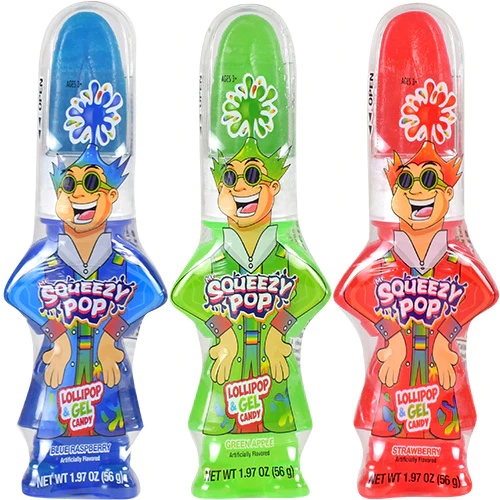 Mr. Squeezy Pop - Lollipop And Gel Candy - Image 2