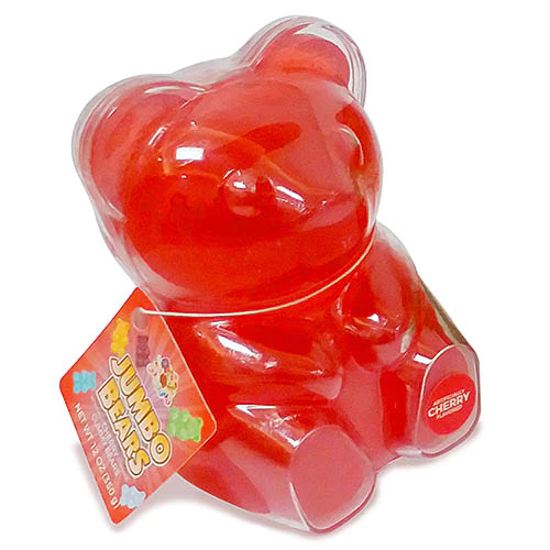 Giant Gummy Bear approx 5 Pounds - Cherry Flavored Giant Gummy Bear