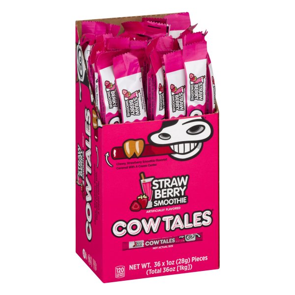 Cow Tales Strawberry Smoothie - Grandpa Joe's Candy Shop