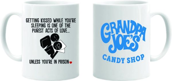 Grandpa Joes Candy Shop Mug Prison Kiss Grandpa Joes Candy Shop