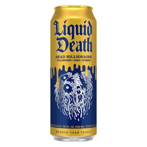 Liquid Death Dead Billionaire Iced Tea, 19.2 fl oz