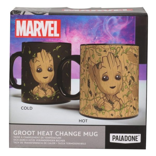 Paladone Tazza Heat Change Marvel Logo 320ml – Effetto Caldo/Freddo Con Supereroi – Regalo Ufficiale In Scatola - 4