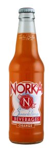 Norka Orange Soda, 12oz Glass Bottle - 2 Bottles
