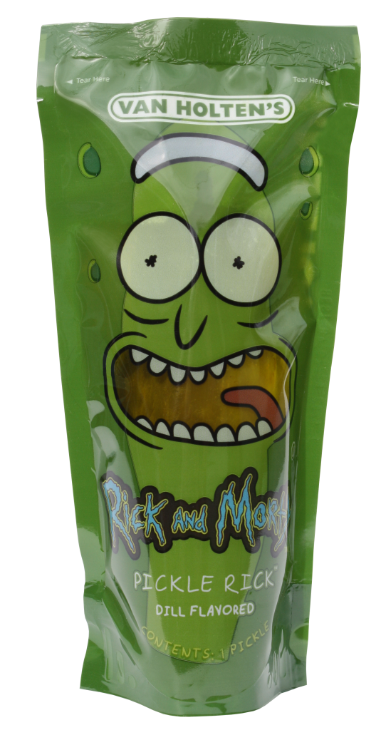 Van Holten's Rick & Morty Pickle Rick Pouch, 1 Pickle - Grandpa Joe's ...