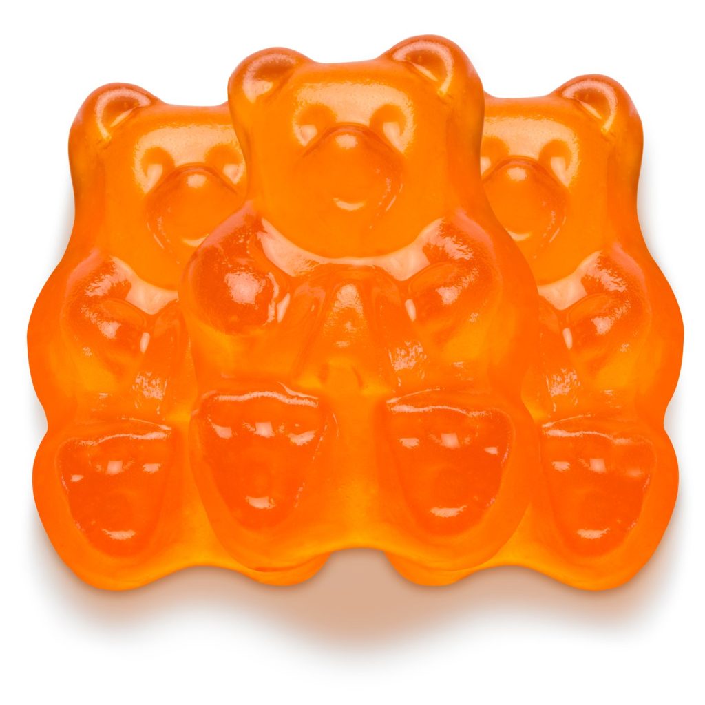 Albanese Gummi Bear Orange, 14oz Tub Grandpa Joe's Candy Shop