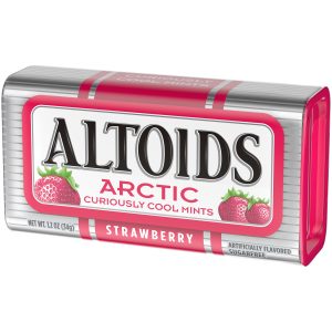 Altoids Arctic Curiously Cool Strawberry Mints 1.2oz Tin