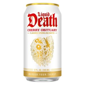 Liquid Death Cherry Obituary 12fl oz