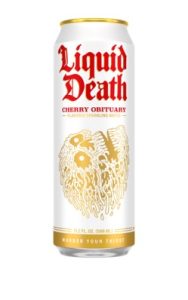 Liquid Death Cherry Obituary 19.2fl oz