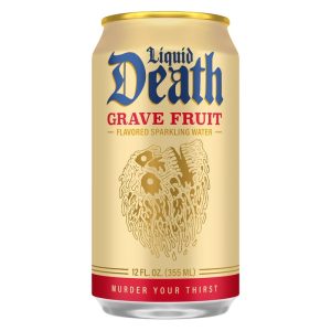 Liquid Death Grave Fruit Sparkling Water, 12fl oz