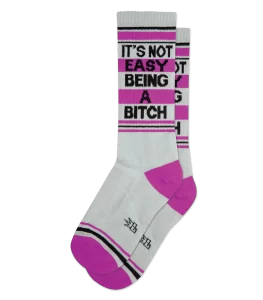 Gumball Poodle Socks - It's Not Easy Being a Bitch