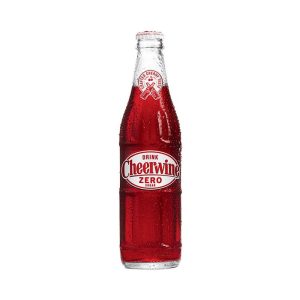 Cheerwine Zero, 12oz Glass Bottle Soda