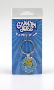 Grandpa Joe's Rubber Duck Keychain