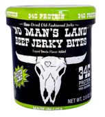 No Man's Land Beef Jerky Bites, Fajita Lime 2oz