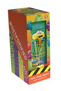 Popping Boba, Toxic Waste Slime Licker Blue Raspberry - 1 Pouch