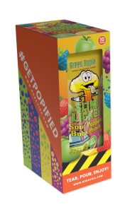 Popping Boba, Toxic Waste Slime Licker Green Apple - 1 Pouch