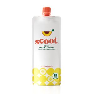 Scoot Frozen Peach Lemonade Pouch - 1 Pouch