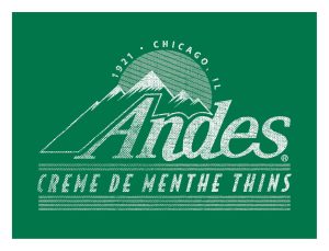 Magnet - Andes Mints, Creme De Menthe Thins, Est 1921