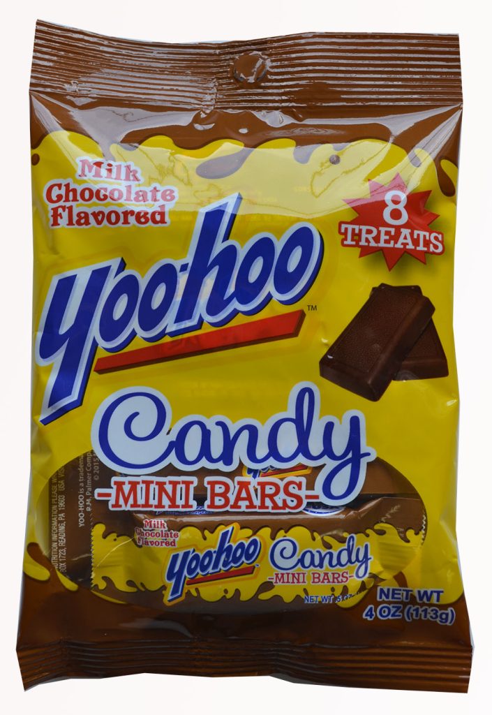Yoo-Hoo Mini Bars, 4oz Peg Bag - Grandpa Joe's Candy Shop
