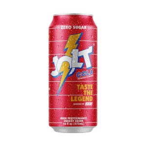 Jolt Cola, 16oz Can - Grandpa Joe's Candy Shop