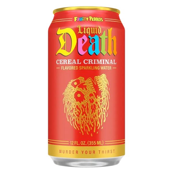Liquid Death - Cereal Criminal LE, 12oz can - 1 Can