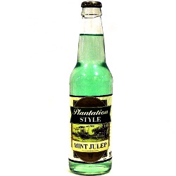 Red Ribbon Mint Julep, 12 Fl oz Glass Bottle Soda