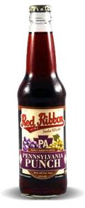 Red Ribbon PA Punch 12fl oz Glass Bottle Soda