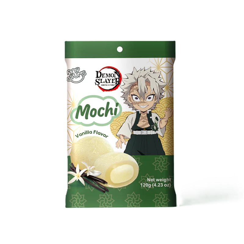 Demon Slayer Vanilla Mochi, 120g bag
