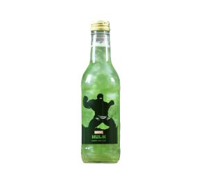 Marvel Hulk, Lemonade, Potion Soda 12oz Glass Bottle Soda