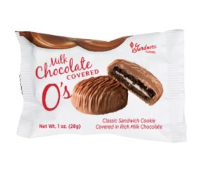 Gardners Milk Chocolate Covered O's 1oz Candy Bar
