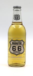 Route 66 Sodas Cream Soda, 12fl oz Glass Bottle Soda