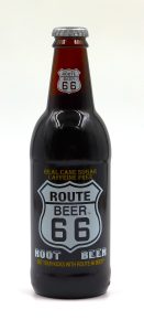 Route 66 Sodas Root Beer, 12fl oz Glass Bottle Soda