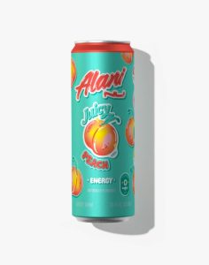 Alani Nu Energy - Juicy Peach 12oz Can