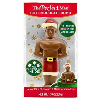 Holiday Perfect Man Hot Chocolate Bomb - 1.76oz - Grandpa Joe's