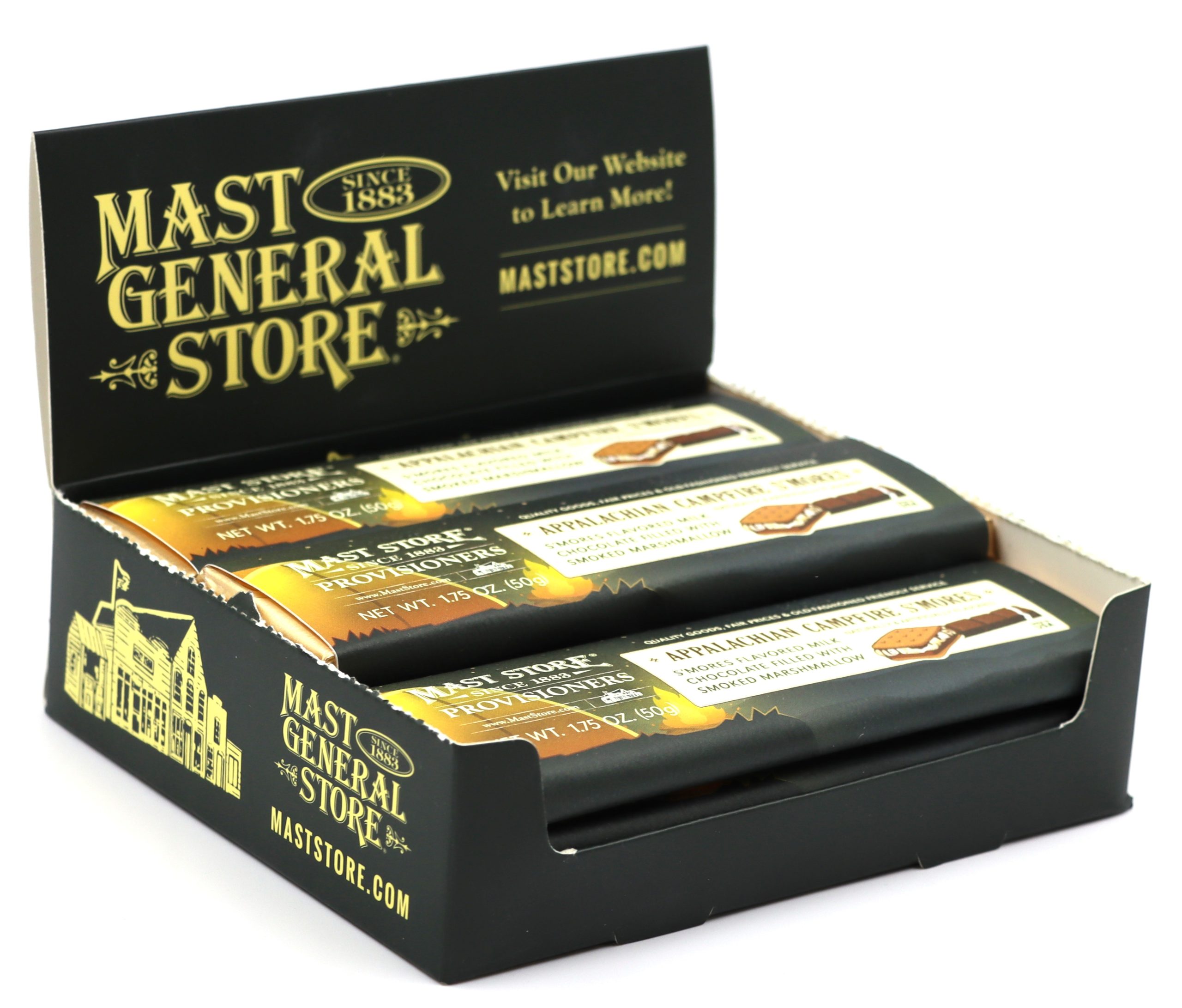 Mast General Choc Bar - Appalachian Campfire S'mores Candy Bar
