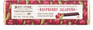 Mast General Chocolate Bar - Dark Raspberry Jalapeno Candy Bar