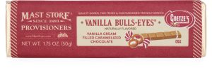 Mast General Chocolate Bar - Goetze's Vanilla Bullseye Candy Bar