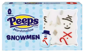 Peeps 3ct Holiday Marshmallow Snowmen