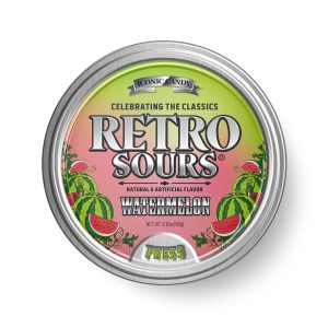 Retro Sours Watermelon, 2.12oz Tin