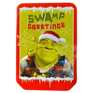Shrek the Halls Swamp Greetings Tin - 1.0oz Candy Tin