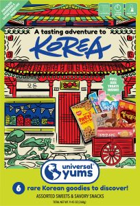 Universal Yums, Korean Tasting Adventure Box