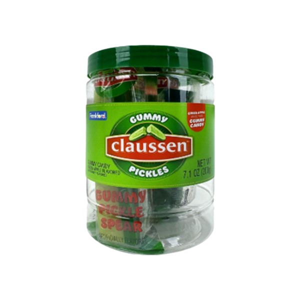 Claussen Gummy Pickle Spears 7.1oz Jar