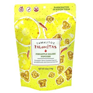 Palomitaz Pineapple Galore Candied Popcorn 4oz Bag