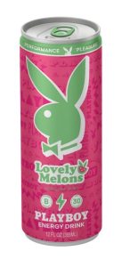 Playboy Energy Drink - Lovely Melons 12oz Can